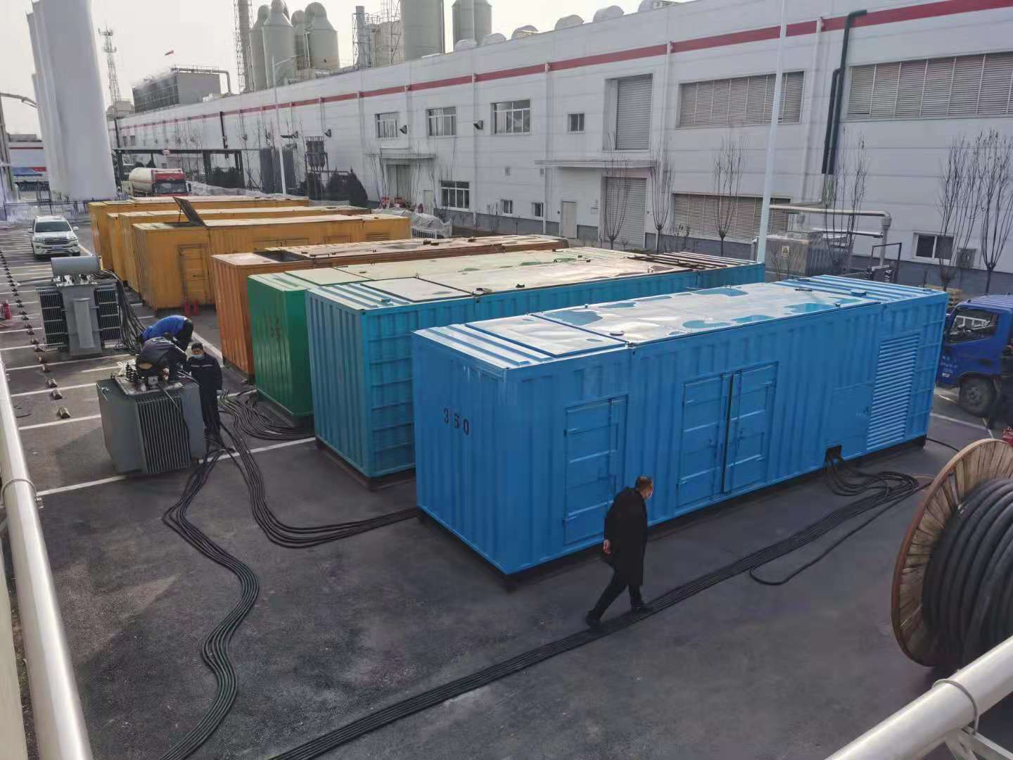 福田出租发电机-柴油发电机组三相采用什么接法